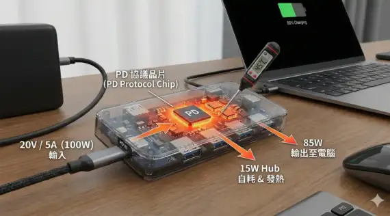 插上 Type-C Hub 電腦就 變慢 ？解析 Mac「右側充電」的散熱玄學