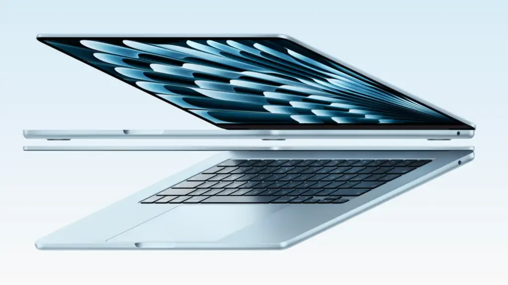 M5 Macbook Air示意圖